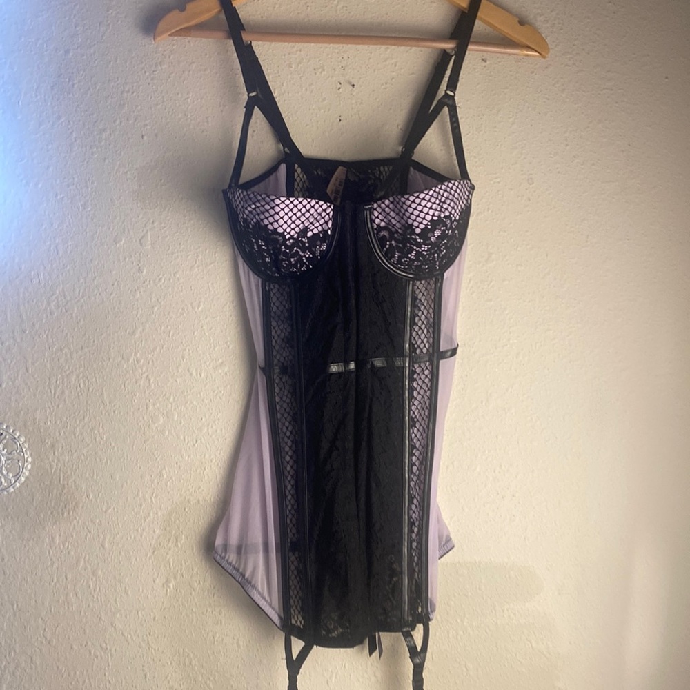 🎀 NEW Victoria’s Secret Scandalous Corset lingerie  36 C Body - Gorgeous! NWT